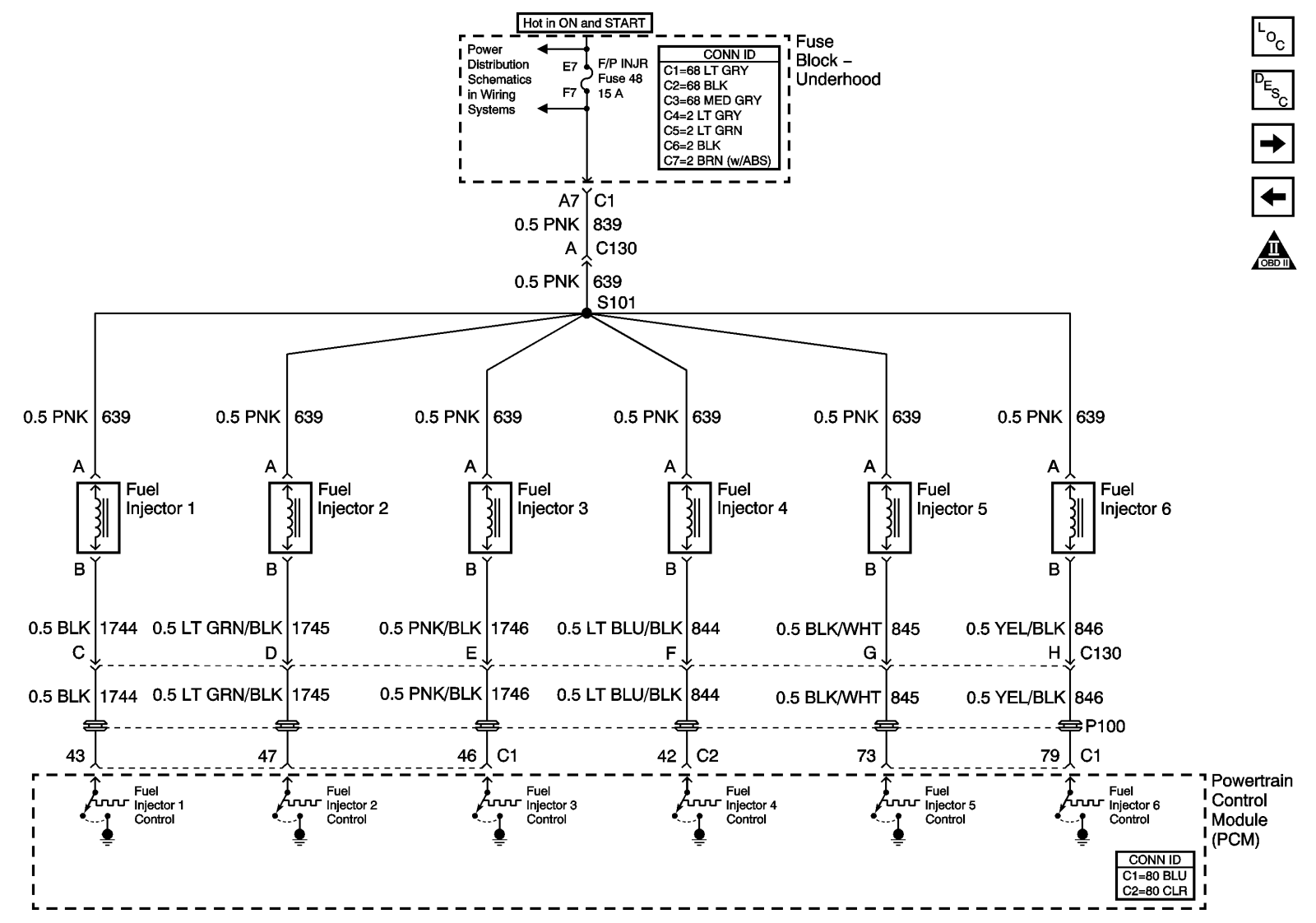 Pontiac Grand AM 2003 wiring diagrams